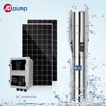 ปั๊มแสงอาทิตย์ JDPUMP 4/6 นิ้ว - ระบบน้ำไหลลึกขนาดใหญ่
