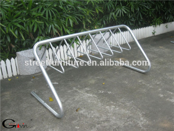 Powder coated metal parking bike rack steel bike stand