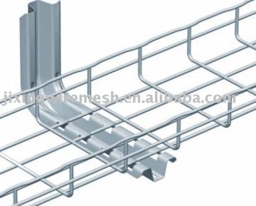 Wire Mesh Cable Tray with accessories
