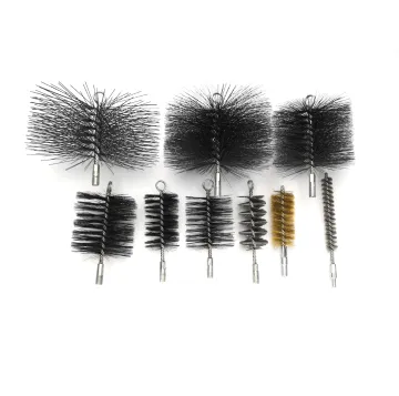 High-Quality Steel Wire Boiler Cleaning Brushes for Efficient Tube Cleaning