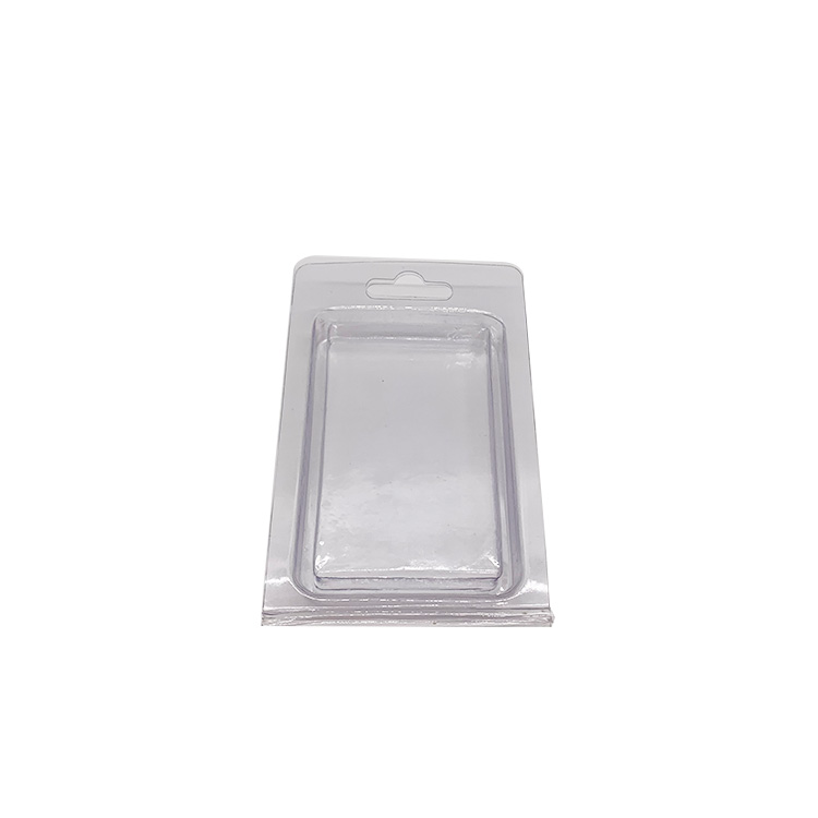 Transparent vacuum thermoforming clamshell blister