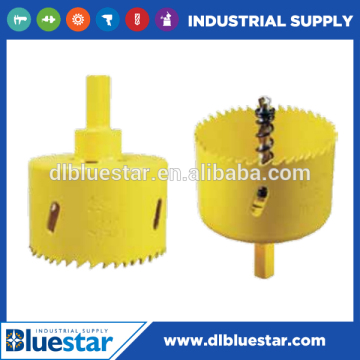 Bi-meatl Hole saw with built-in arbor