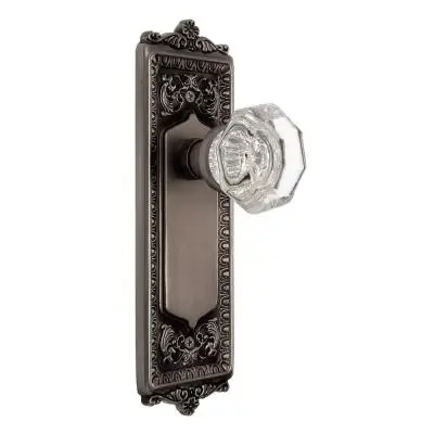 Waldorf Antique Pewter Privacy Knob No Keyhole