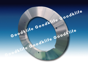End side trimmer knives in slitting line