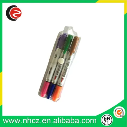 erasable colourful fluorescent marker pen