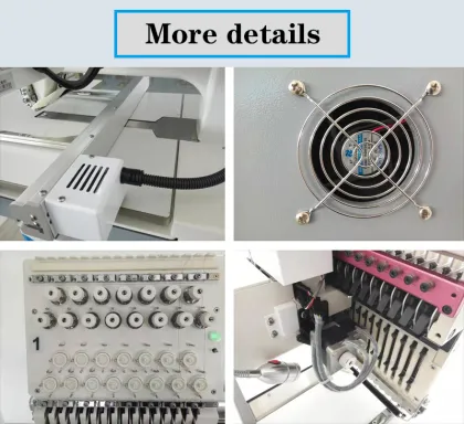 15 Needle Single Head Barudan Embroidery Machine