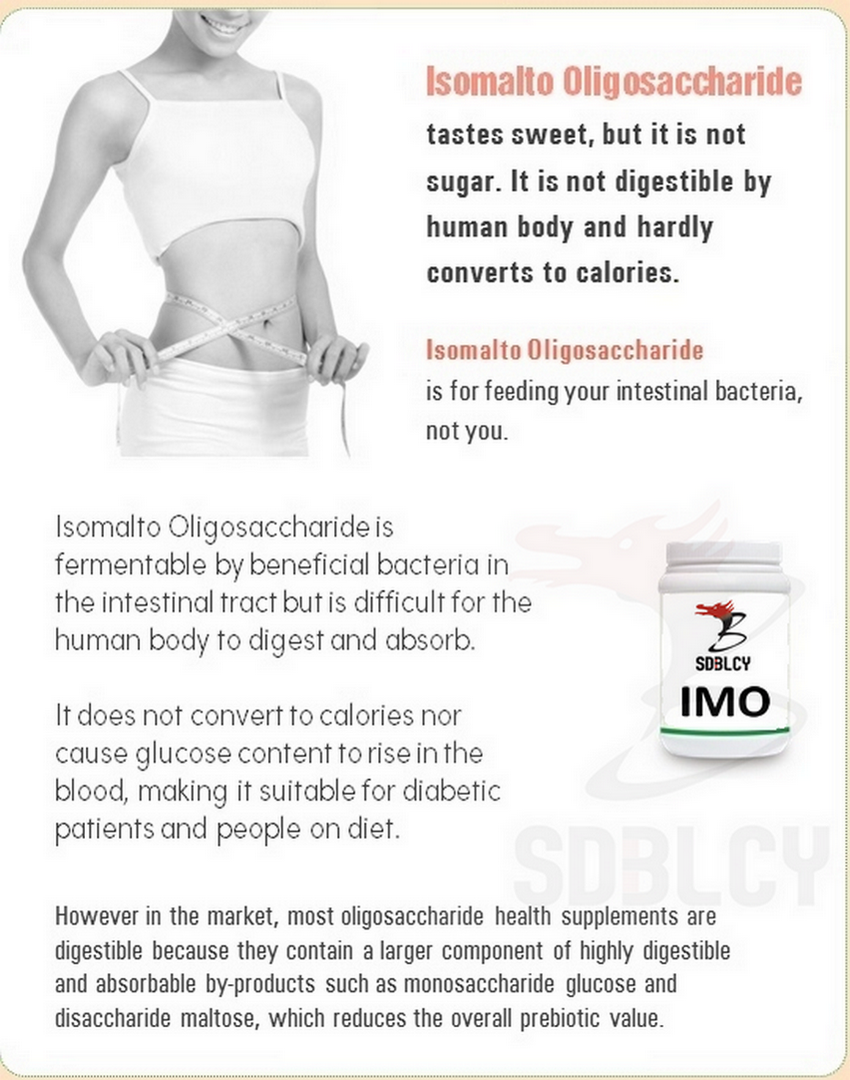 Isomalto-oligosaccharide 900 Corn Syrup healthy IMO feed ingredients Isomaltooligosaccharide Imo 900 Powder Png