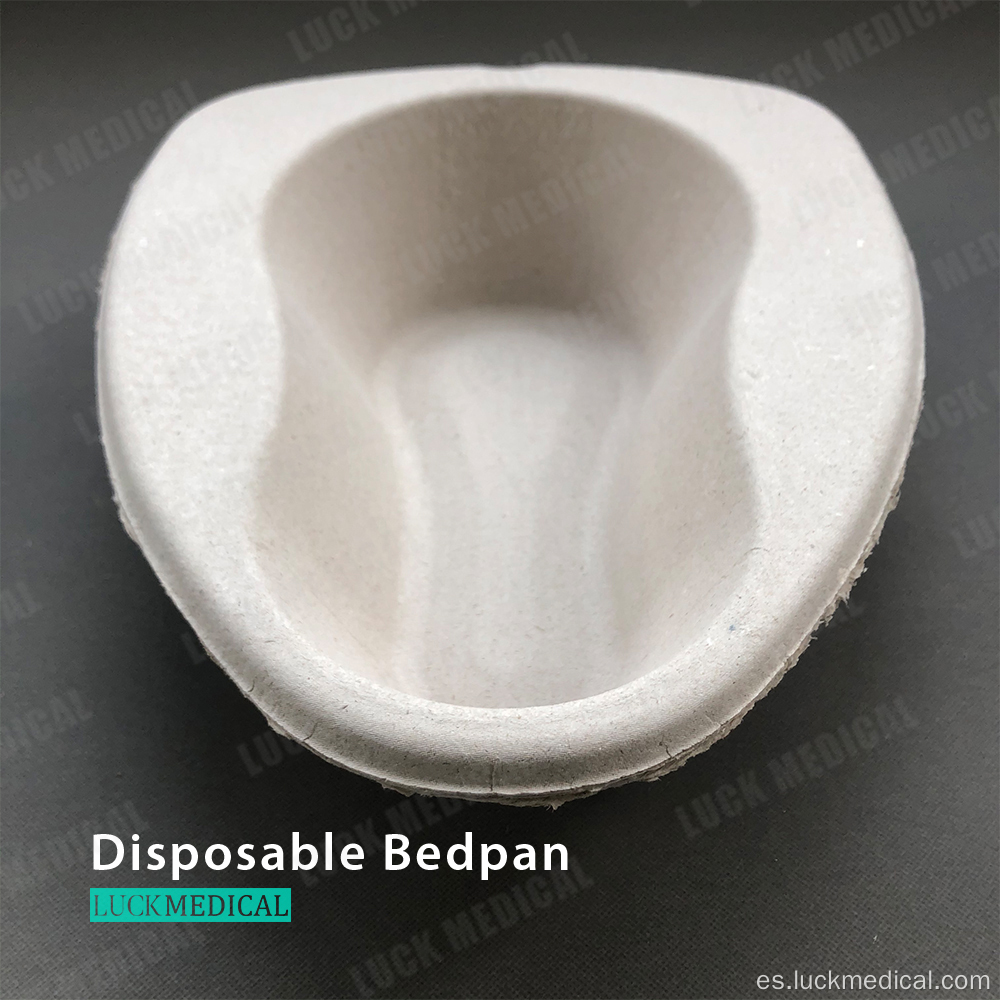 Cama de enfermería sartén médico Use pulpa Bedpan