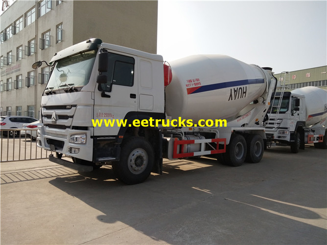 HOWO Beton Transit Mixing Trucks