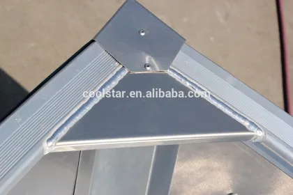 12ft aluminium fishing vessel with storage box