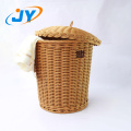 PP Plastic Rattan Lavandry Manya Canasta