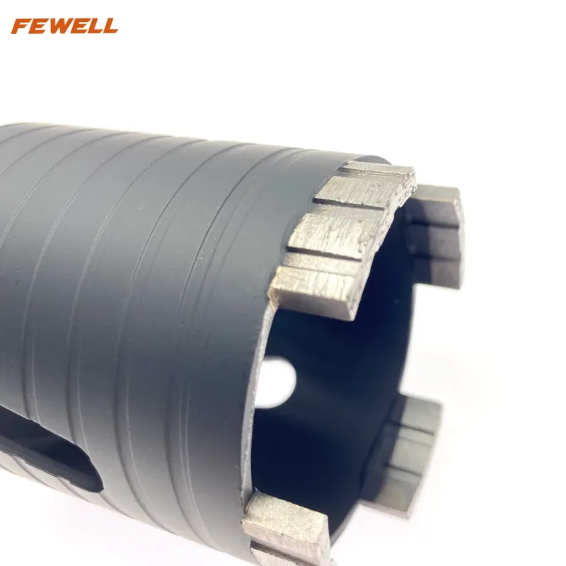 Hot Sale Silver Brazed Diamond Core Drill Bit for Dry Drilling in Reinforced Concrete
