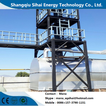 20-30 tons distillation plant for motor oil