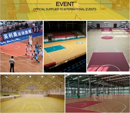 pvc flooring Plastic pvc sports indoor basketball flooring