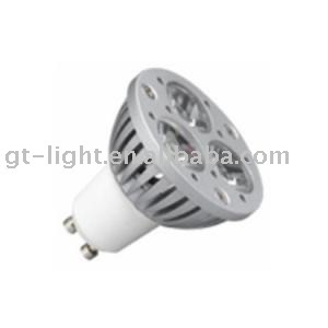 LED GU10 Bulb (3X1W)