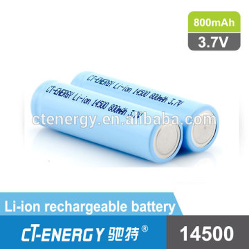 li ion battery 14500 battery