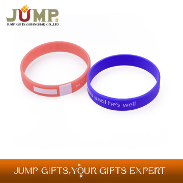 Cheapest silicone wristband, hot selling bulk embossed silicone wristbands