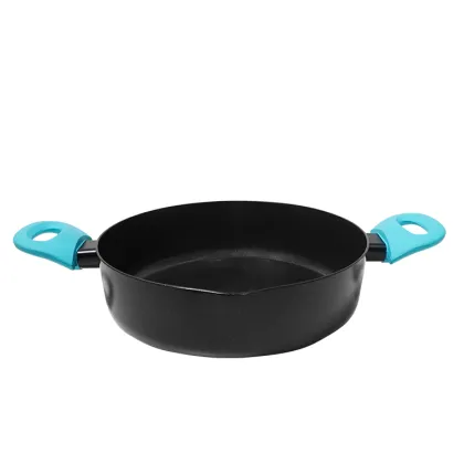 Cook Friendly 30cm Pressed Aluminum Shallow Casserole Pot