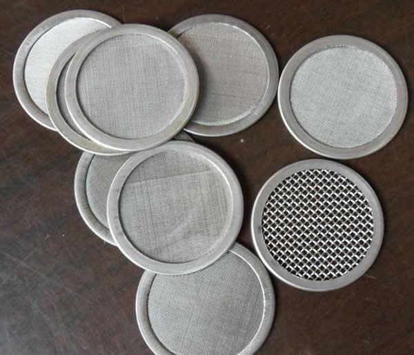 Stainless Steel Wire Mesh Edge Covered Filter