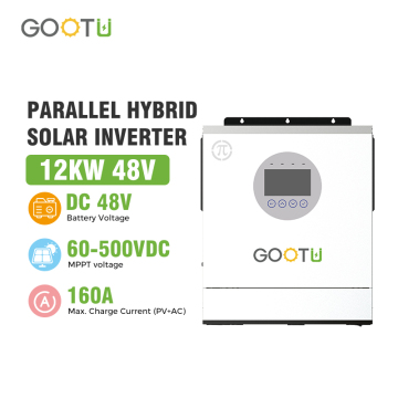 समानांतर में एकल चरण 48V 12Kw सौर इन्वर्टर