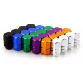 Aluminum alloy tire hexagon valve cap