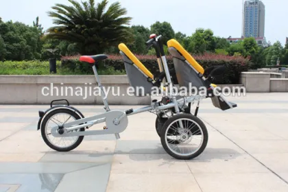 mother and child bicycle baby stroller