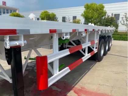 Container Flatbed Semi Truck Trailers
