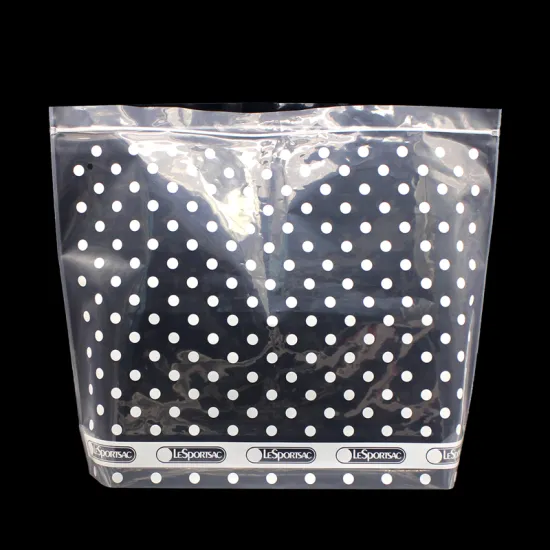 Eco Friendly Zipper Flat PVC Bag Swimwear