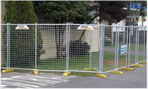 temporary fence