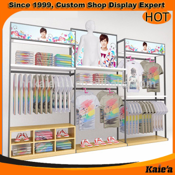 Latest Design shop decoration for clothes fancy shop