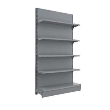 5 Layer Single Side Book Metal Shelves/Gondola Shelving/Store Display Racks
