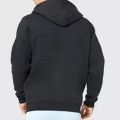 Sweats à capuche pour hommes de la mode noire personnalisés en gros