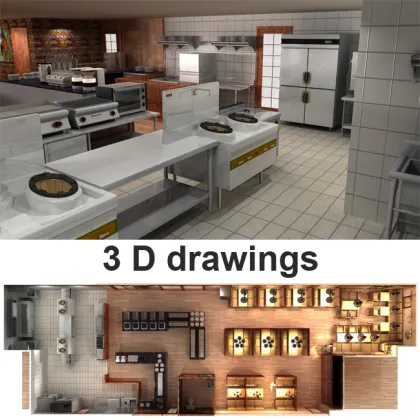 Sweden Robot Restaurant Equipment Supply Kitchen Project