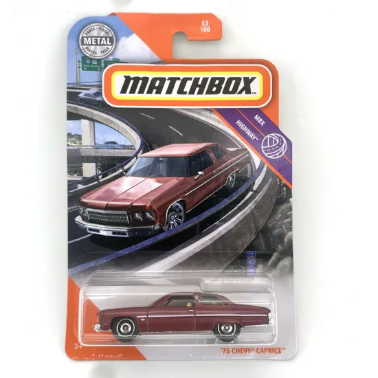 2020 Matchbox Cars 1:64 Car 75 CHEVY CAPRICE Metal Diecast Alloy Model Car Toy Vehicles