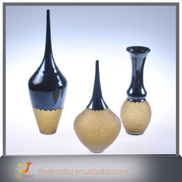 2015 New Design Glass Floor Vases For Wedding
