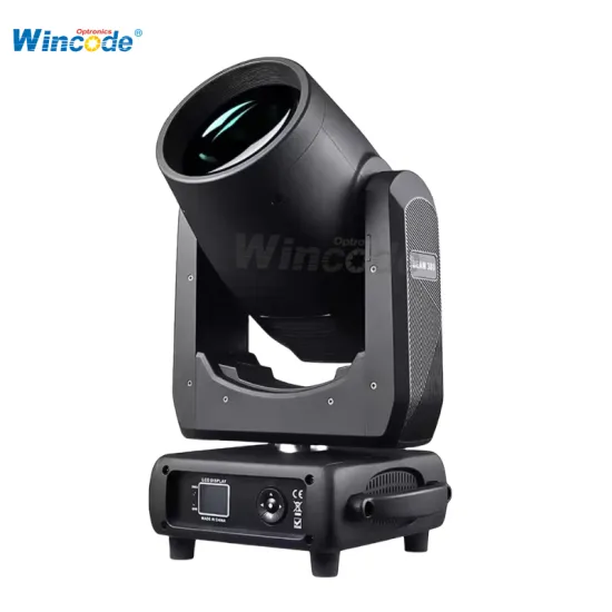 Wincode 380W Beam Moving Head - Multi-Prism Shaking Robot Light for Events