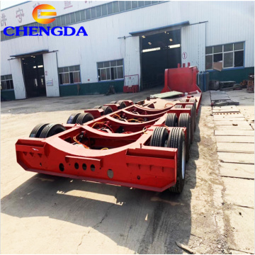 heavy load 150ton Multiaxial Lowbed Trailer