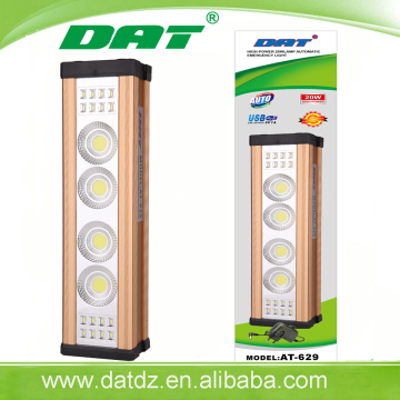 AT-629 rechargeable emergency light with mobile charger