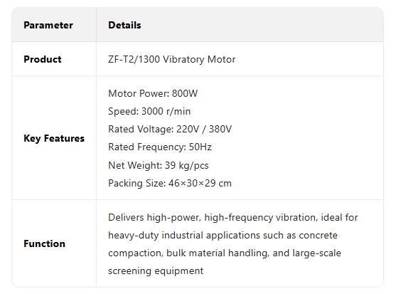 ZFT attached vibrator04-z