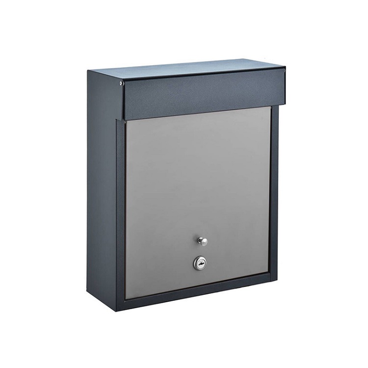 2022 Galvanized Wall Mounted Waterproofed Customized Mailbox with Lock