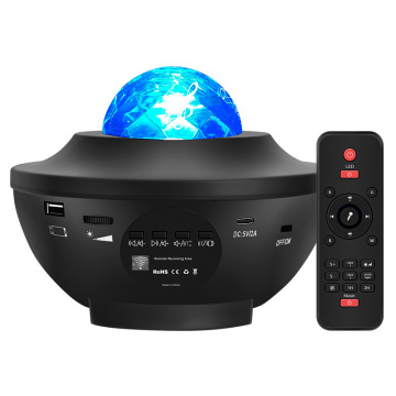 2023 High Quality Portable LED Star Projector for Ocean Wave Night Light