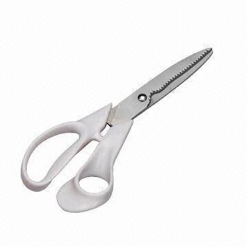 Kitchen Scissors/Stainless Steel Scissors/Scissors with Plastic Handle