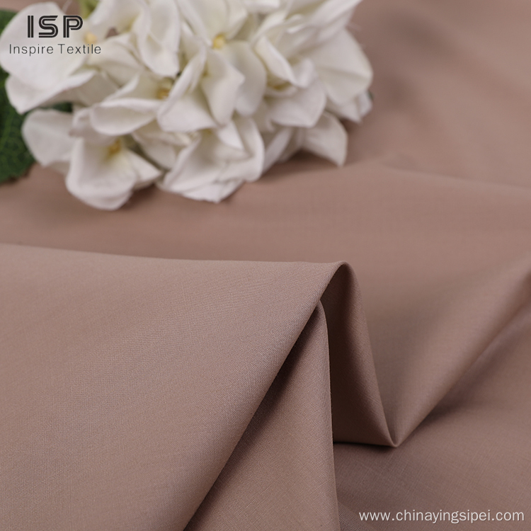 In Stock Woven Polyester Cotton Plain Fabric