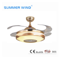 Golden 42 inch ceiling fan with bluetooth