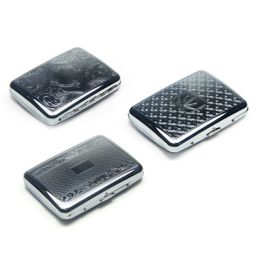 XY154006 automatic cigarette case with lighter tobacco