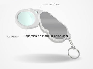 Movable Magnifier with LED Lamp