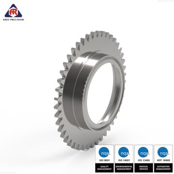 Gobo adaptor w. bearing-CNC machining parts