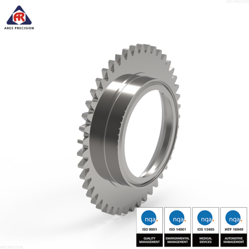 Gobo -Adapter w. Bearbeitungsteile von Bearing-CNC