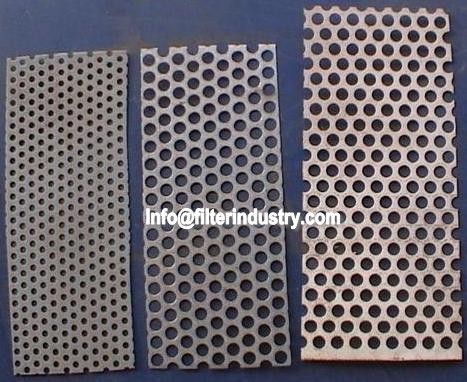 Auto filters Perforated metal mesh