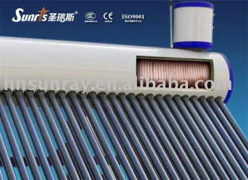 pre-heated copper coil solar system